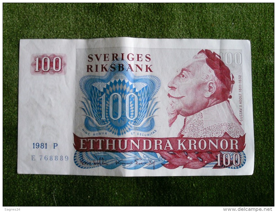 Suède - Sweden - 100 Kronor - 1981 - P54 - Suède