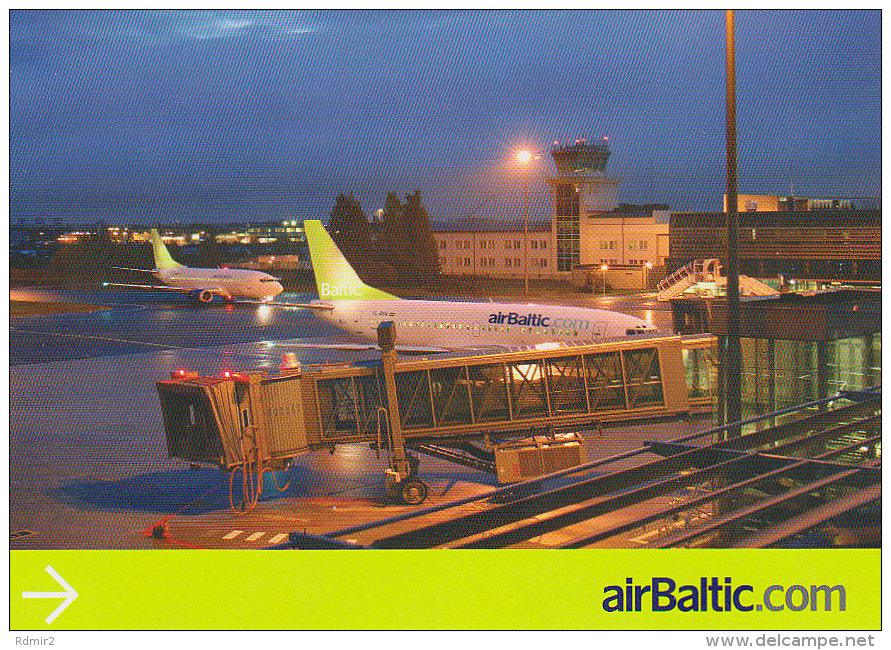 AIRBALTIC, Official Postcard (Summer 2007) - Publicidad