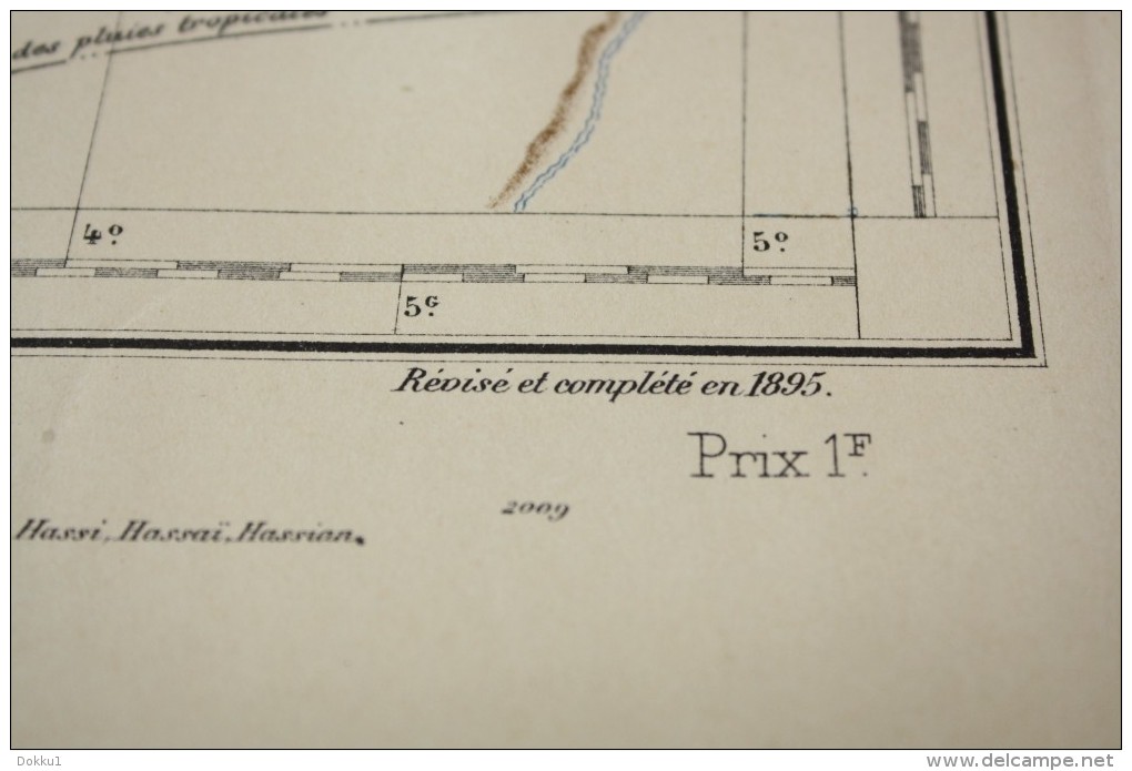 In Salah - Afrique (région Septentrionale) - Publié Par Le Service Géographique De L'armée - Révisé Et Complété En 1895 - Topographical Maps