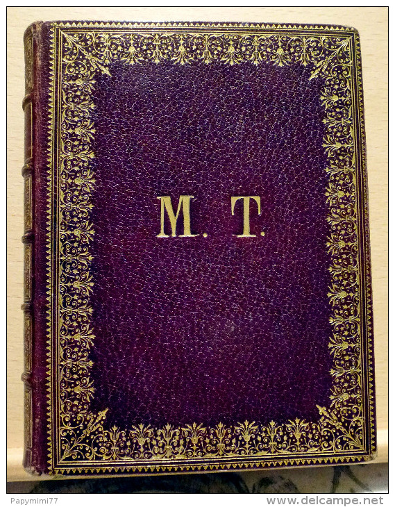 Religion,Missel,Enluminures,HEURES CHOISIES Des DAMES CHRÉTIENNES, Édition 1860, Relieur L.Lesort Paris. - 1801-1900