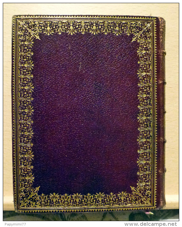 Religion,Missel,Enluminures,HEURES CHOISIES Des DAMES CHRÉTIENNES, Édition 1860, Relieur L.Lesort Paris. - 1801-1900