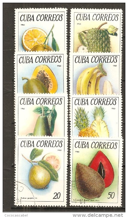 Cuba - Yvert  902-09 (usado) (o) - Gebruikt