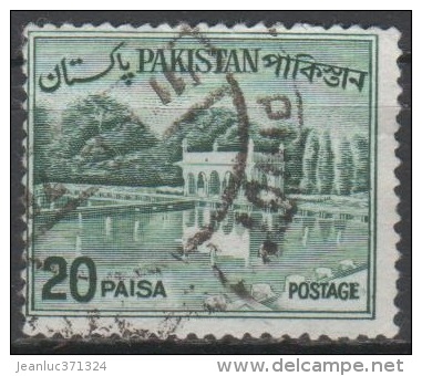 N° 184A O Y&T 1963-1970 Jardin De Shalimar à Lahore - Pakistan