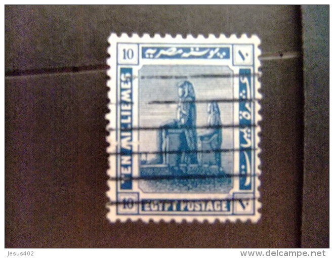 EGIPTO - EGYPTE - EGYPT - UAR - 1920-22  Yvert & Tellier Nº 62 º FU - 1915-1921 Protectorat Britannique