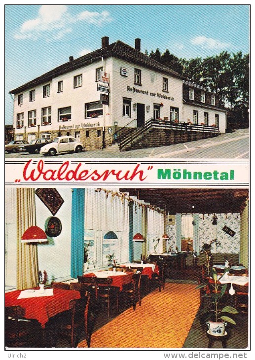 AK Hotel-Restaurant "Waldesruh" - Rüthen - Möhnetal (16139) - Soest