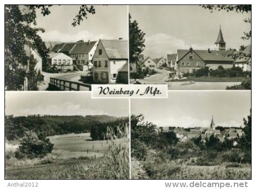 Rarität 8801 Weinberg Mittelfranken MB Ortsmitte Gasthaus Sw 22.11.1967 - Ansbach