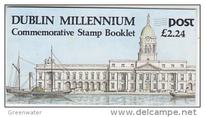 Ireland 1988 Dublin Millennium Booklet ** Mnh (22690) - Markenheftchen