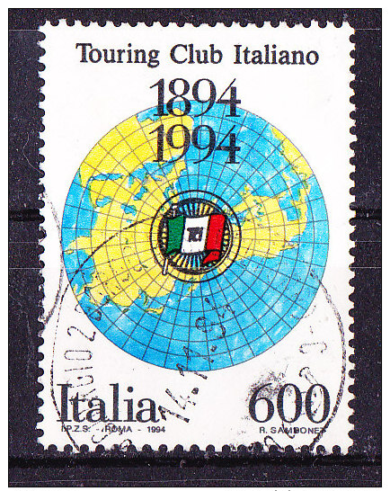 Italia1994- TCI - Usato - 1991-00: Oblitérés