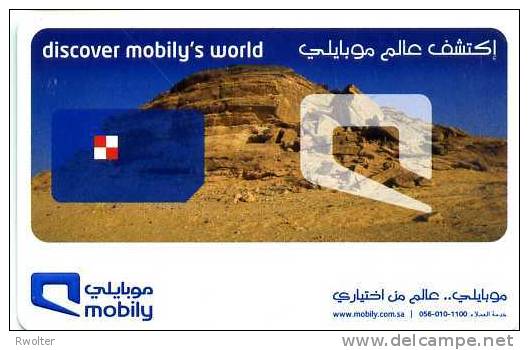 @+ Carte GSM - SIM : Arabie Saoudite Mobily - TEST Sans Puce - Mobicartes (GSM/SIM)