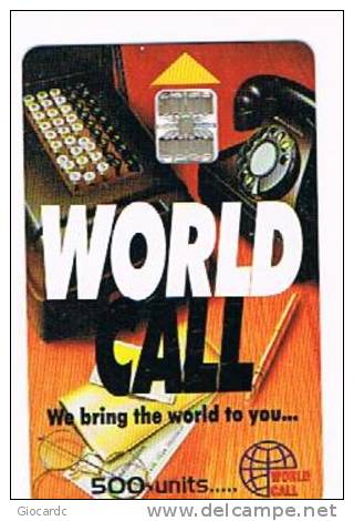 PAKISTAN - WORLD CALL  (CHIP)  -  500 UNITS  (CODE 99144)     -  USED   - RIF. 1723 - Pakistán