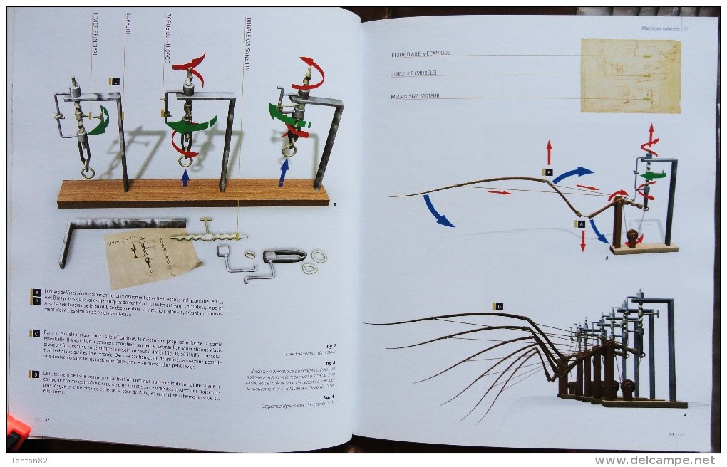 Domenico Laurenza - Les Machines De Léonard De Vinci / Secrets Et Inventions Des Codex - ( 2006 ) . - Wissenschaft