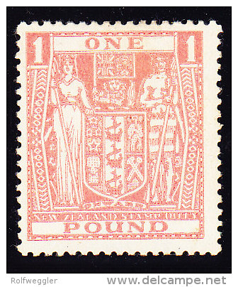 Neuseeland - Fiscalmarke SG F 158 * - Fiscaux-postaux