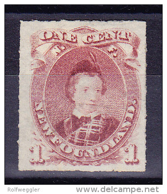 Kanada Neufundland 1877 SG.#40 (*) Signiert - 1865-1902