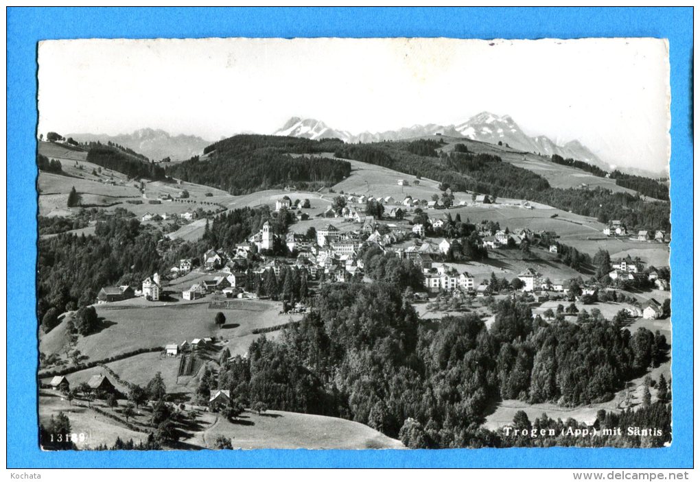 Madd237, Trogen,mit Säntis,  Circulée 1966 - Trogen