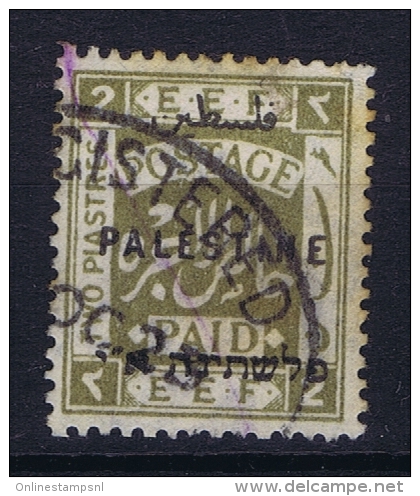 Palestine: 1920  Mi Nr 21 II A Used   Perfo 15:14 - Palästina