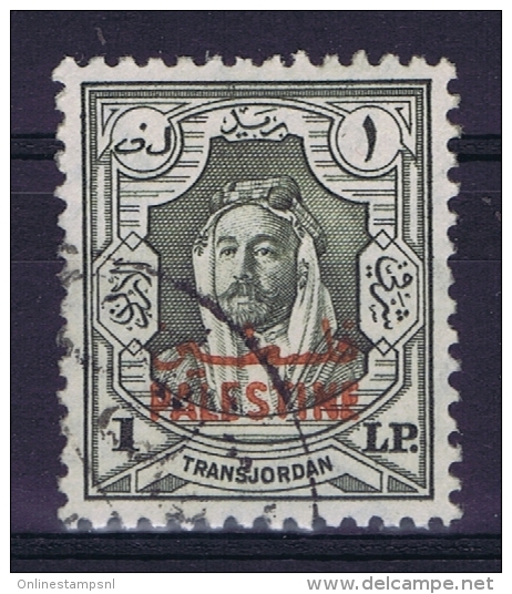 Palastine 1948 Jordan Occupation Mi Nr 16 Used - Palästina