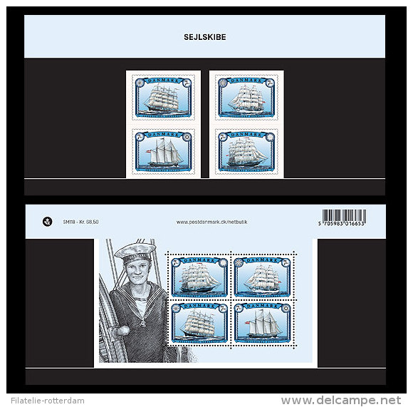 Denemarken / Denmark - Postfris / MNH - Presentation Pack Zeilschepen 2015 NEW!! - Neufs