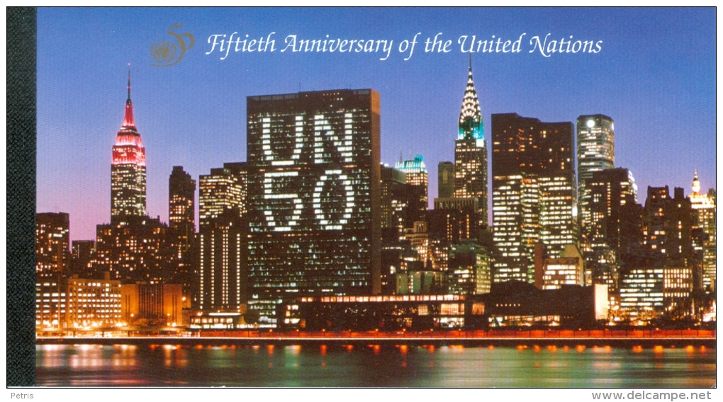 New York 1995 50* UN Anniversary - Lot. UN23 - Postzegelboekjes