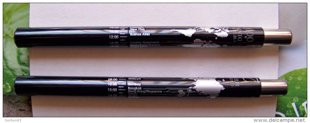 2 STYLOS ENCRE ET ROLLER NEUFS PARKER MERIDIAN GREENWICH BOITE ETUI CLIC CLAC FERMETURE LIBRAIRIE PAPETERIE PRESSE ANNEE