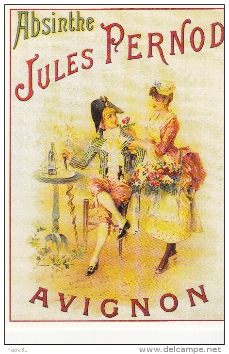 ABSINTHE " Jules Pernod " - AVIGNON - Publicidad