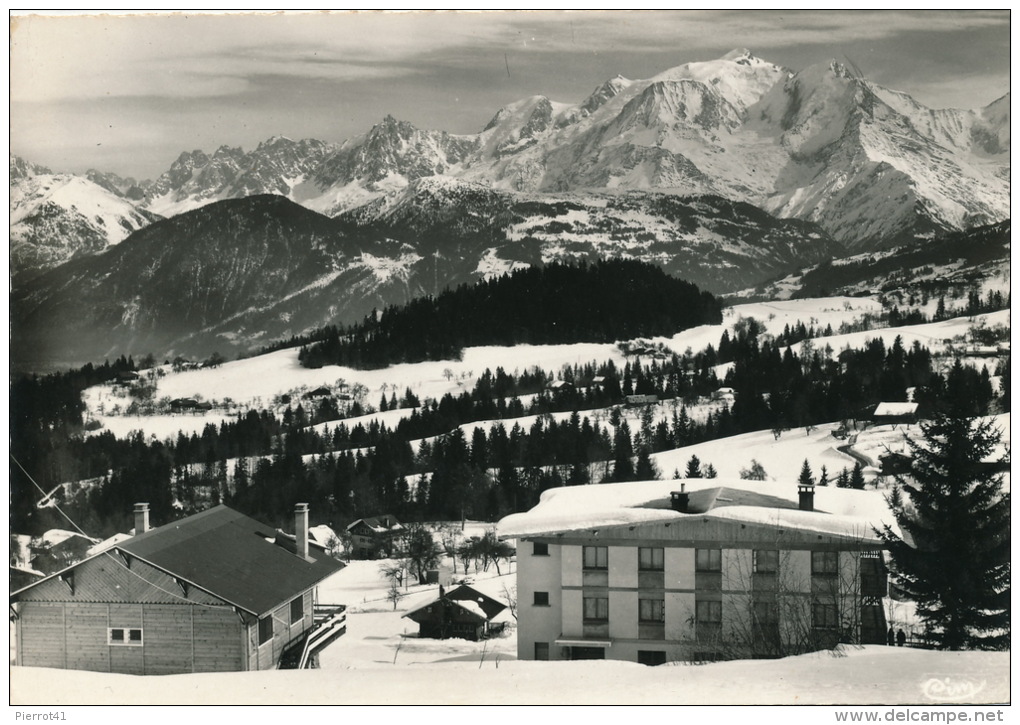 CORDON - Hôtel LE PLANAY , Face Au Mont Blanc - Autres & Non Classés