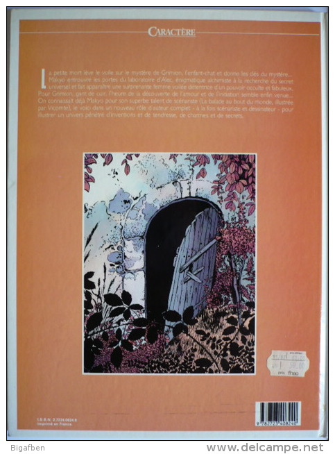 MAKYO / GRIMION GANT DE CUIR -3- La Petite Mort / EO Glénat 1987 / Bel état - Grimion Gant De Cuir