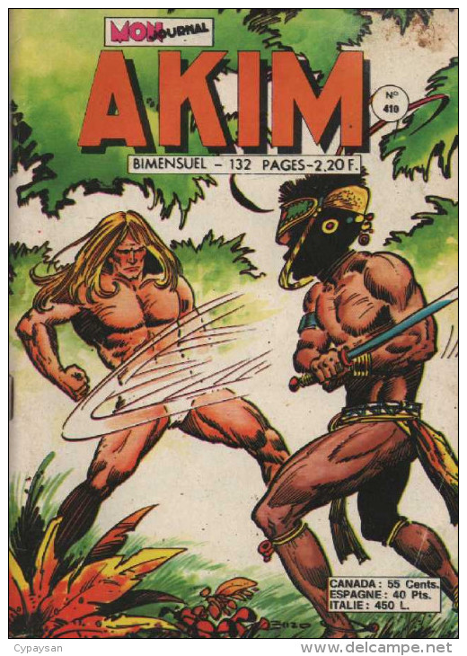 AKIM N° 410 BE MON JOURNAL 09-1976 - Akim