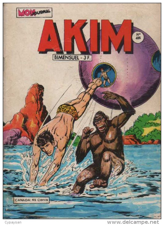 AKIM N° 486 BE MON JOURNAL 11-1979 - Akim