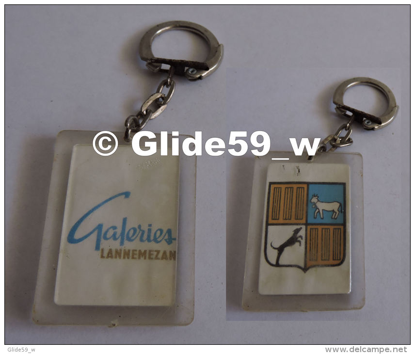 Porte-clés Plastique - Galeries LANNEMEZAN (65) - Porte-clefs