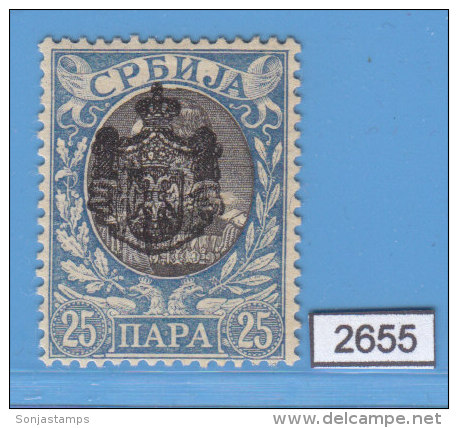 SERBIA 1903, MH, OVERPRINTED, Mi: 67, - Serbia
