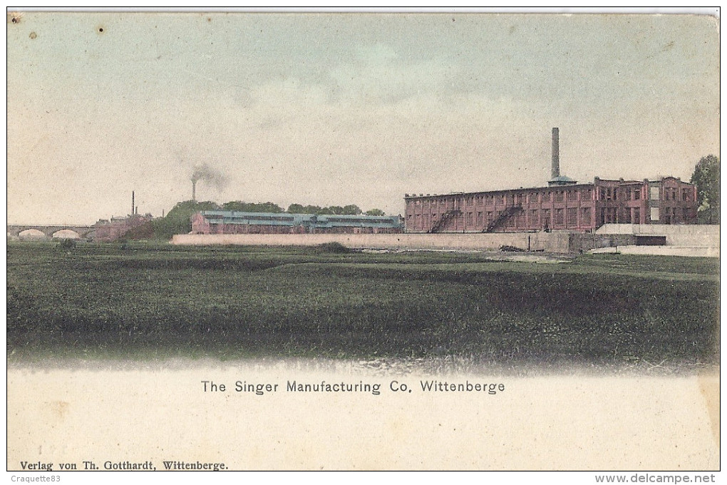 THE SINGER MANUFACTURING  CO, WITTENBERGE - Wittenberge