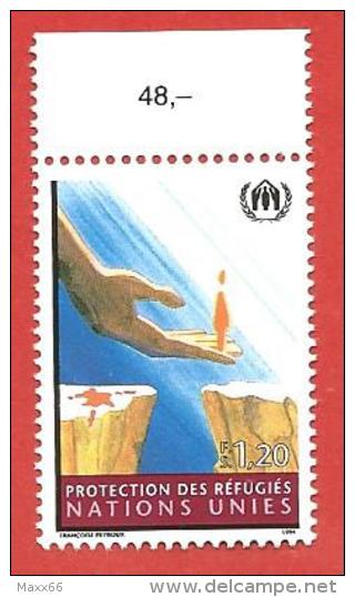 ONU - NAZIONI UNITE GINEVRA MNH - 1994 - Protezione Dei Rifugiati - 1,20 Fr. - NT-GE 249 - Neufs