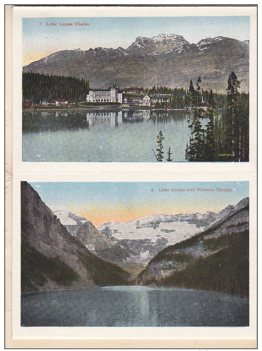 Scenes Along Canadian Pacific Railway , Canadian Rockies , 1910s - Ohne Zuordnung