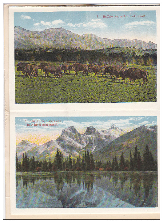 Scenes Along Canadian Pacific Railway , Canadian Rockies , 1910s - Ohne Zuordnung