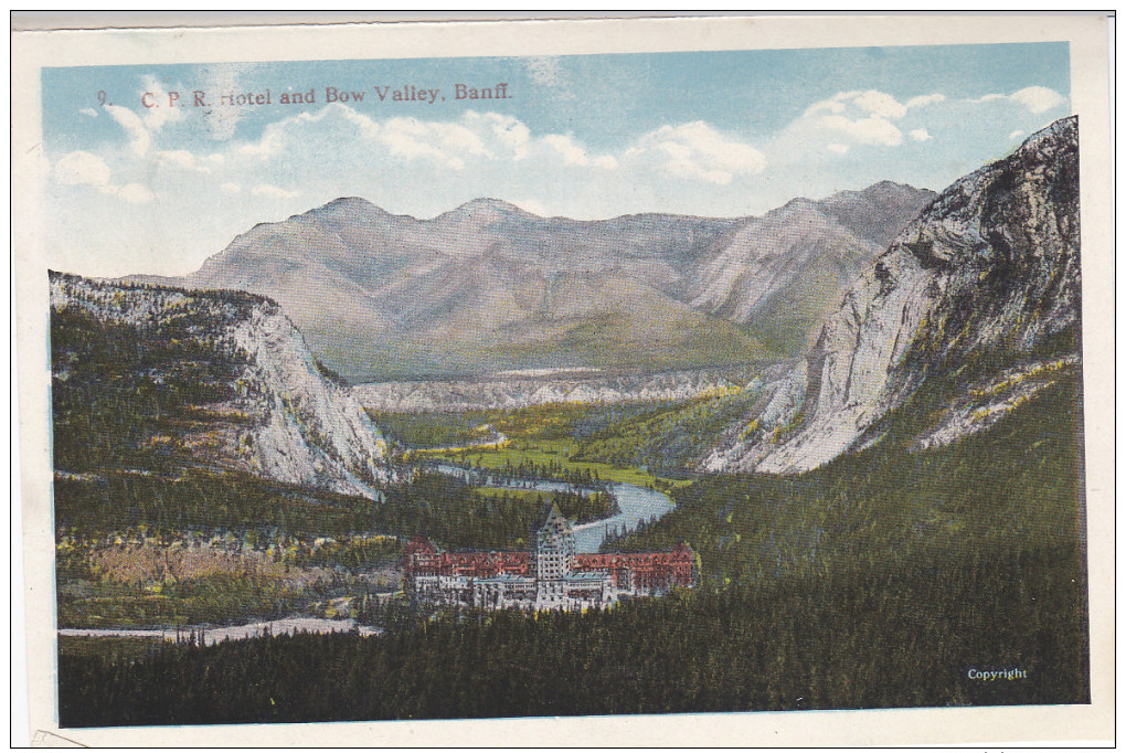 Scenes along Canadian Pacific Railway , Canadian Rockies , 1910s