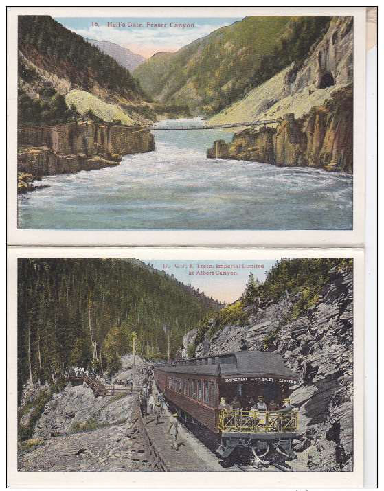 Scenes along Canadian Pacific Railway , Canadian Rockies , 1910s