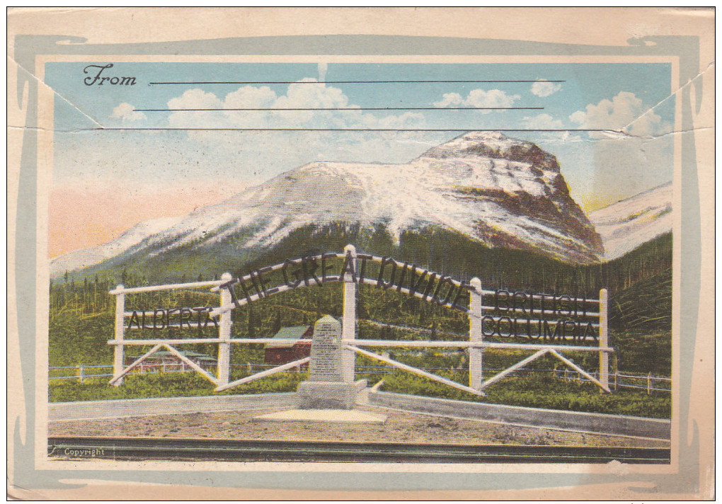 Scenes along Canadian Pacific Railway , Canadian Rockies , 1910s