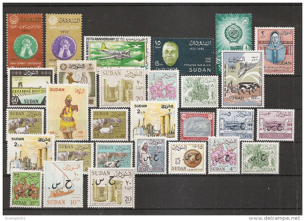 Soudan ( Lot De Timbres Divers XXX -MNH) - Soudan (1954-...)