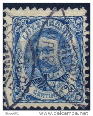 1906 Lussemburgo - Effigie Di Guglielmo IV (TL) - 1906 Guillaume IV