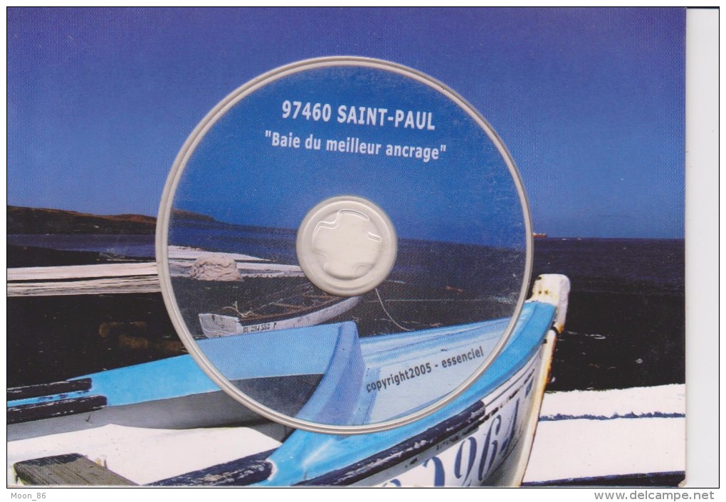 974 - ILE DE LA REUNION  - SAINT PAUL  Baie Du Meilleur Ancrage - Petit Dvd  2005 EssenCiel Plaine St Paul - Saint Paul