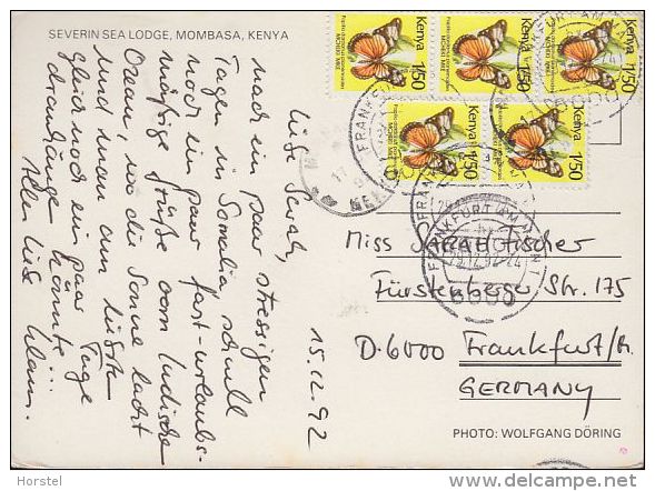 Kenia - Mombasa - Severin Sea Lodge - 5x Nice Stamps - Kenia