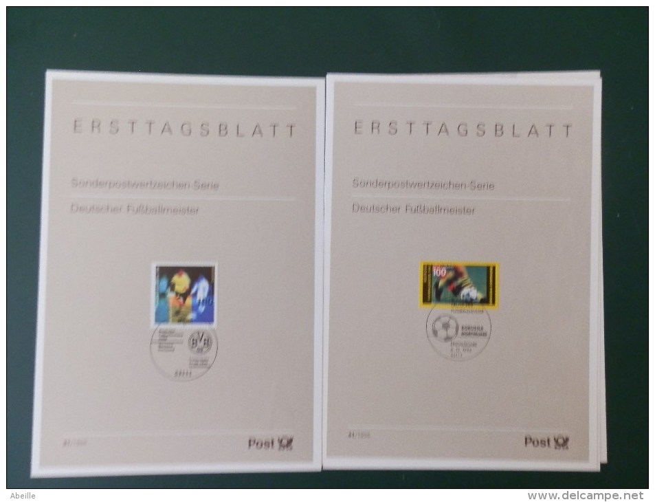 KARTONNEN DOOS 2        2    ERSTTAGSBLATT  ALLEMAGNE - Storia Postale