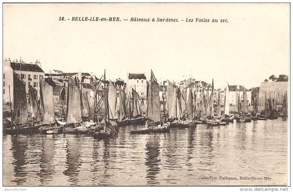 BATEAUX A SARDINES - Belle Ile En Mer