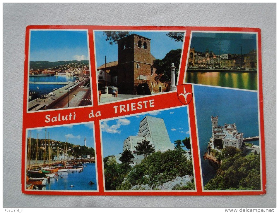 Italy Panorama Saluti Da Trieste   Stamps 1970   A19 - Trieste