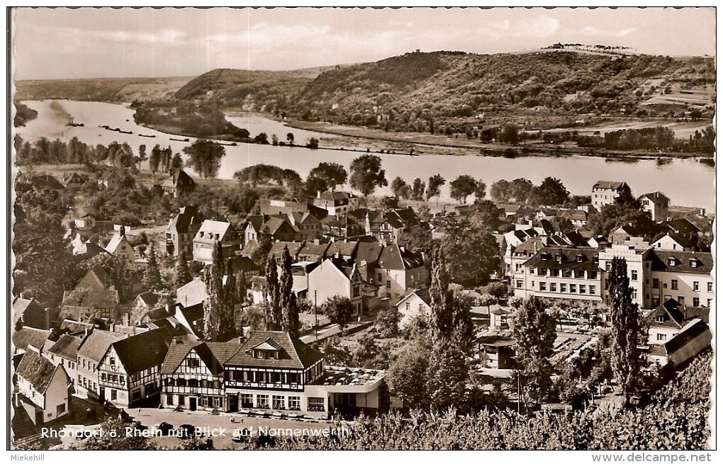 RHÖNDORF A. RHEIN MIT BLICK AUF NONNENWERTH-PARKHOTEL - Röhndorf