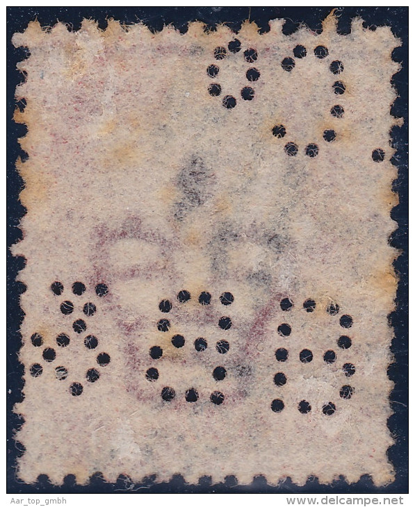 Grossbritannien 1858 Mi#16  GestempeltPerfin BB&Co - Used Stamps