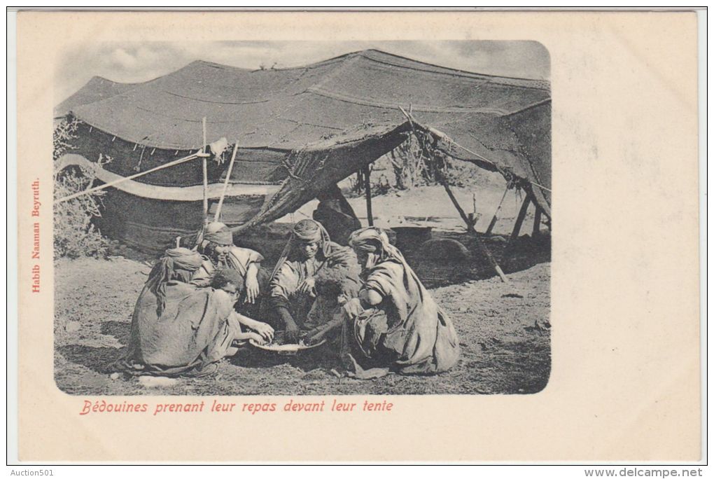 25523g LIBAN - Bédouines Prenant Leur Repas Devant Leur Tente - Habib Naaman Editeur - Lebanon