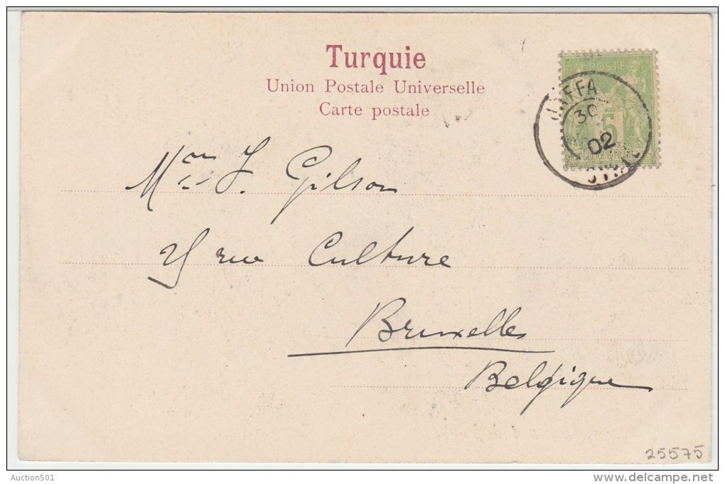 25575g  JAFFA - Place Du Marché - 1902 - Tarazzi &amp; Fils Editeur - Israel