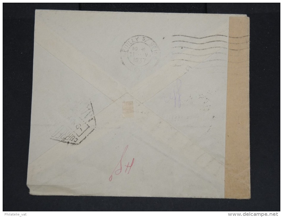 ESPAGNE- Enveloppe De Madrid Pour La France En 1937 Avec Censure - Aff. Plaisant -  à Voir P7315 - Republikanische Zensur
