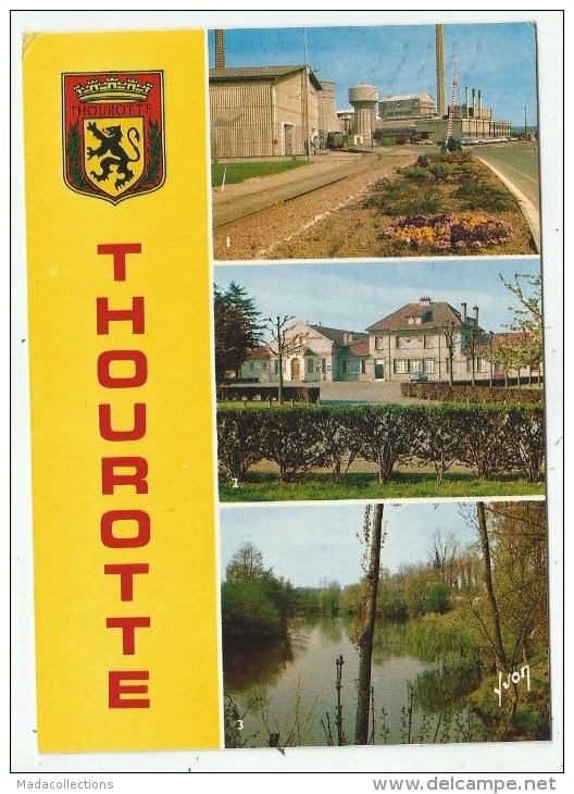 THOUROTTE (60.Oise)  Multi Vues - Thourotte